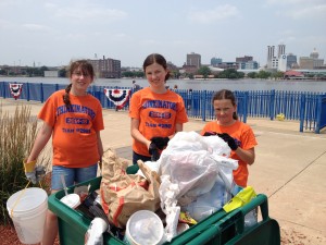 Mariah Tippet, Christina Kramer, and Kaylyn Tippet